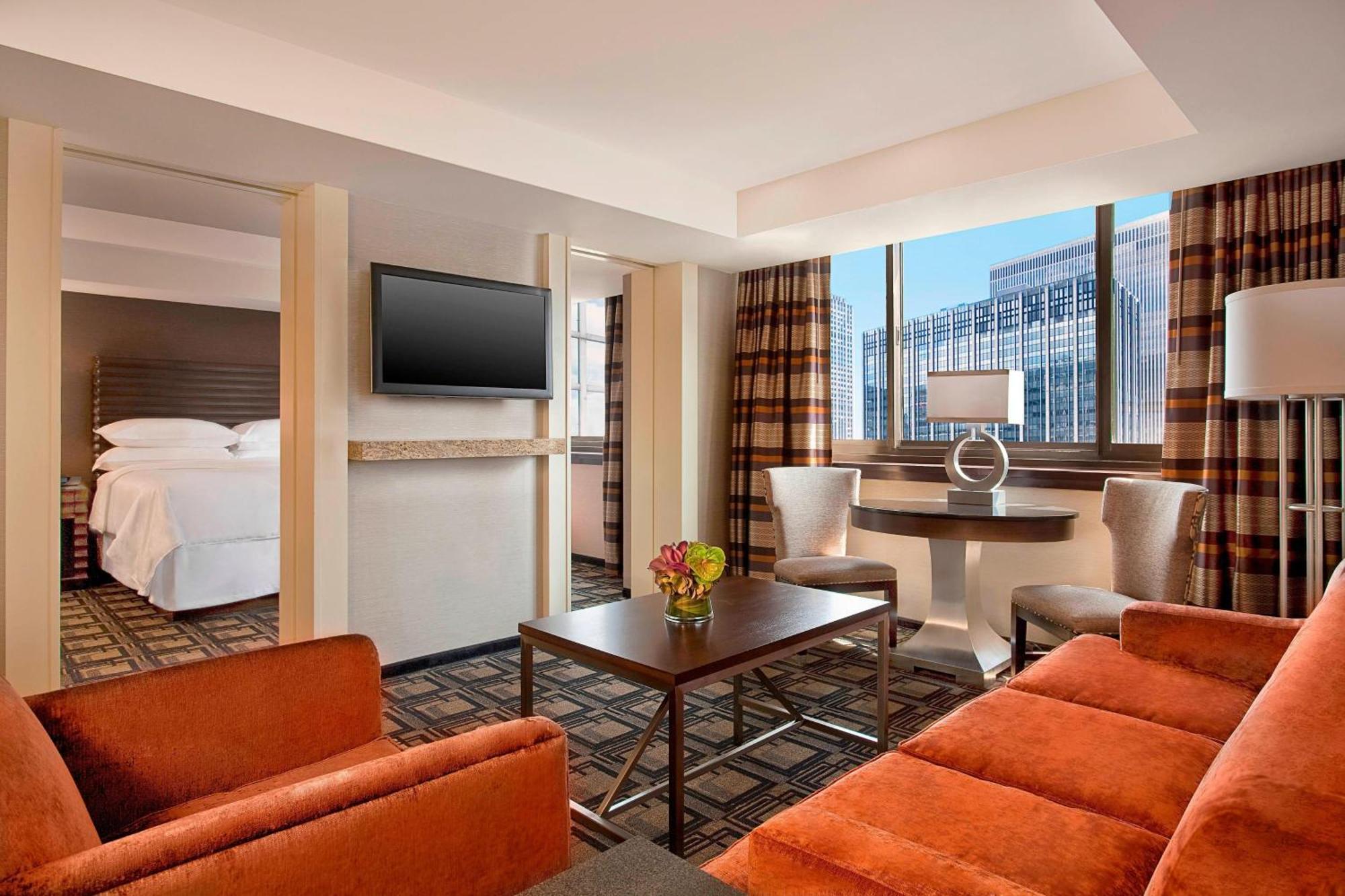 Sheraton New York Times Square Hotel Esterno foto